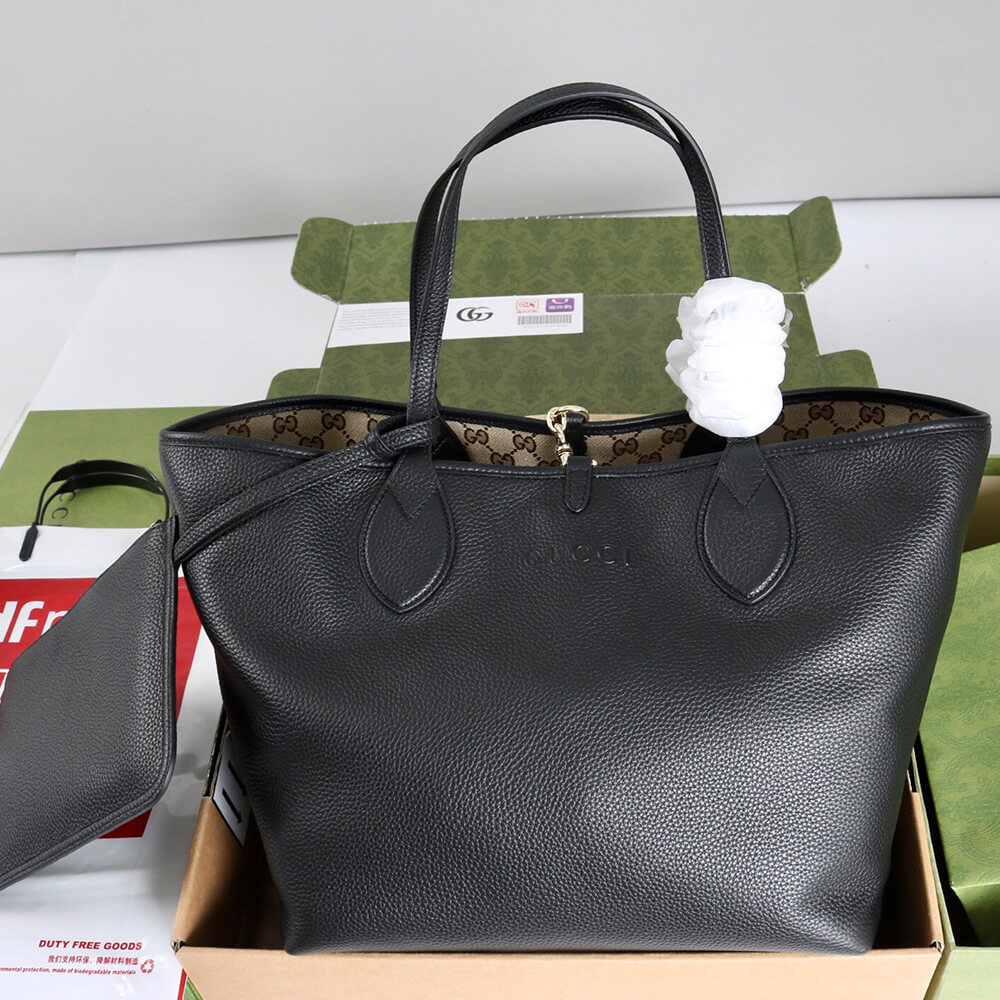 Gucci Totissima large reversible tote bag(HIGH-END GRADE)