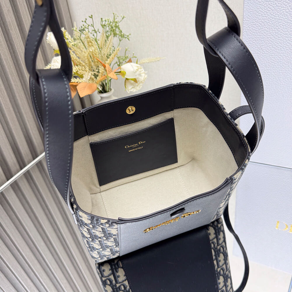 Dior Small Signature Bucket Bag
