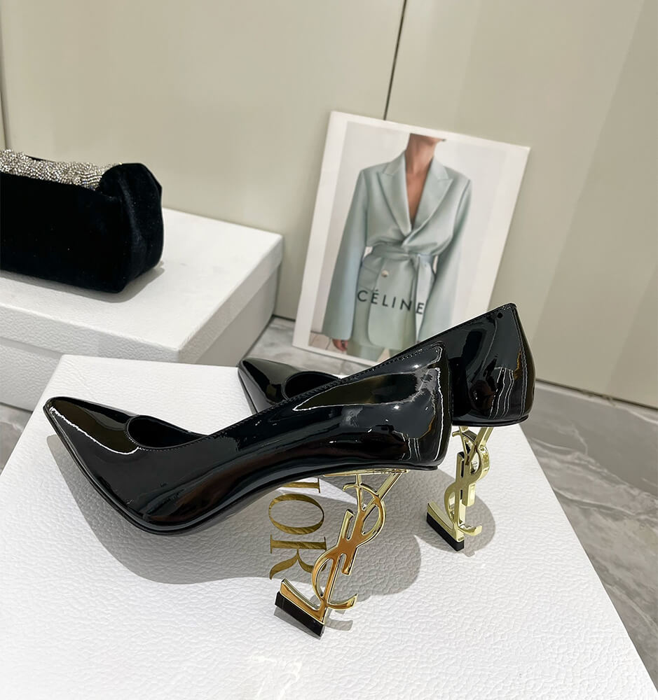 YSL Opyum Pumps in Patent Leather