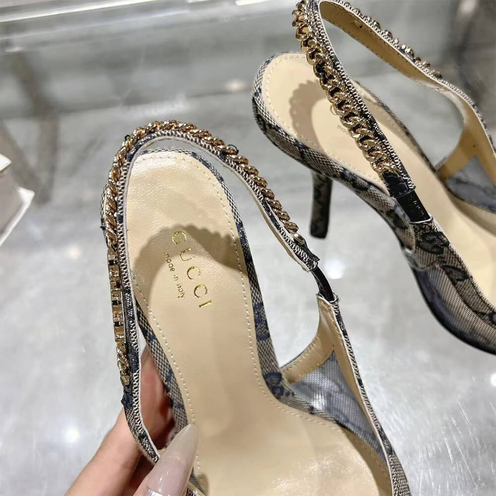 Gucci Signoria slingback pump