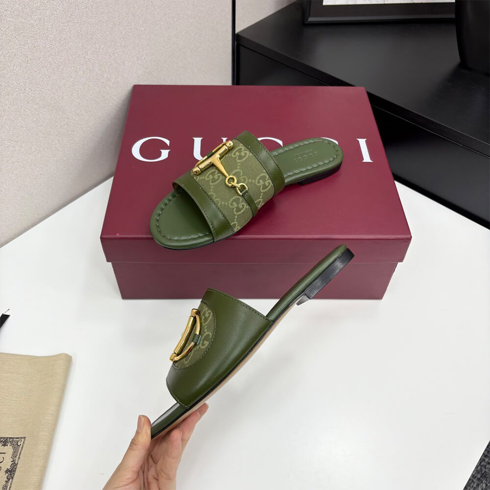 GUCCI Women s slide sandal with Horsebit