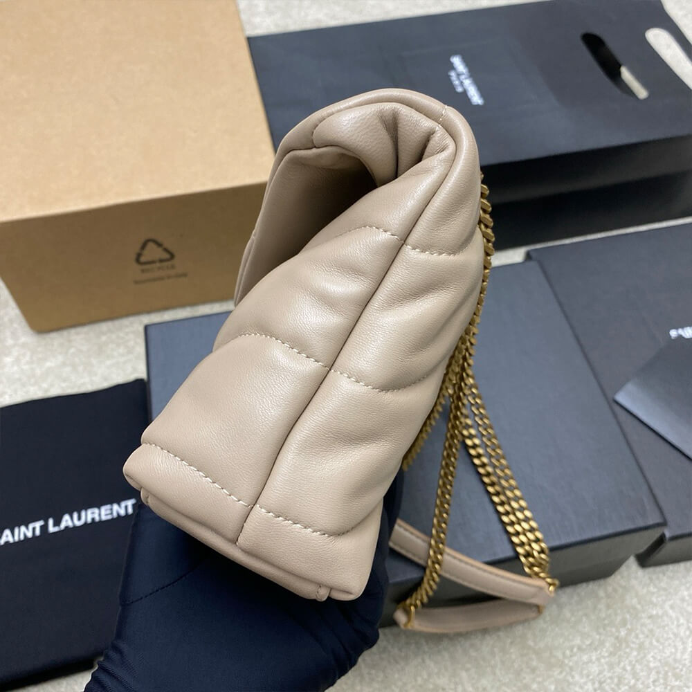 YSL Toy Puffer in lambskin