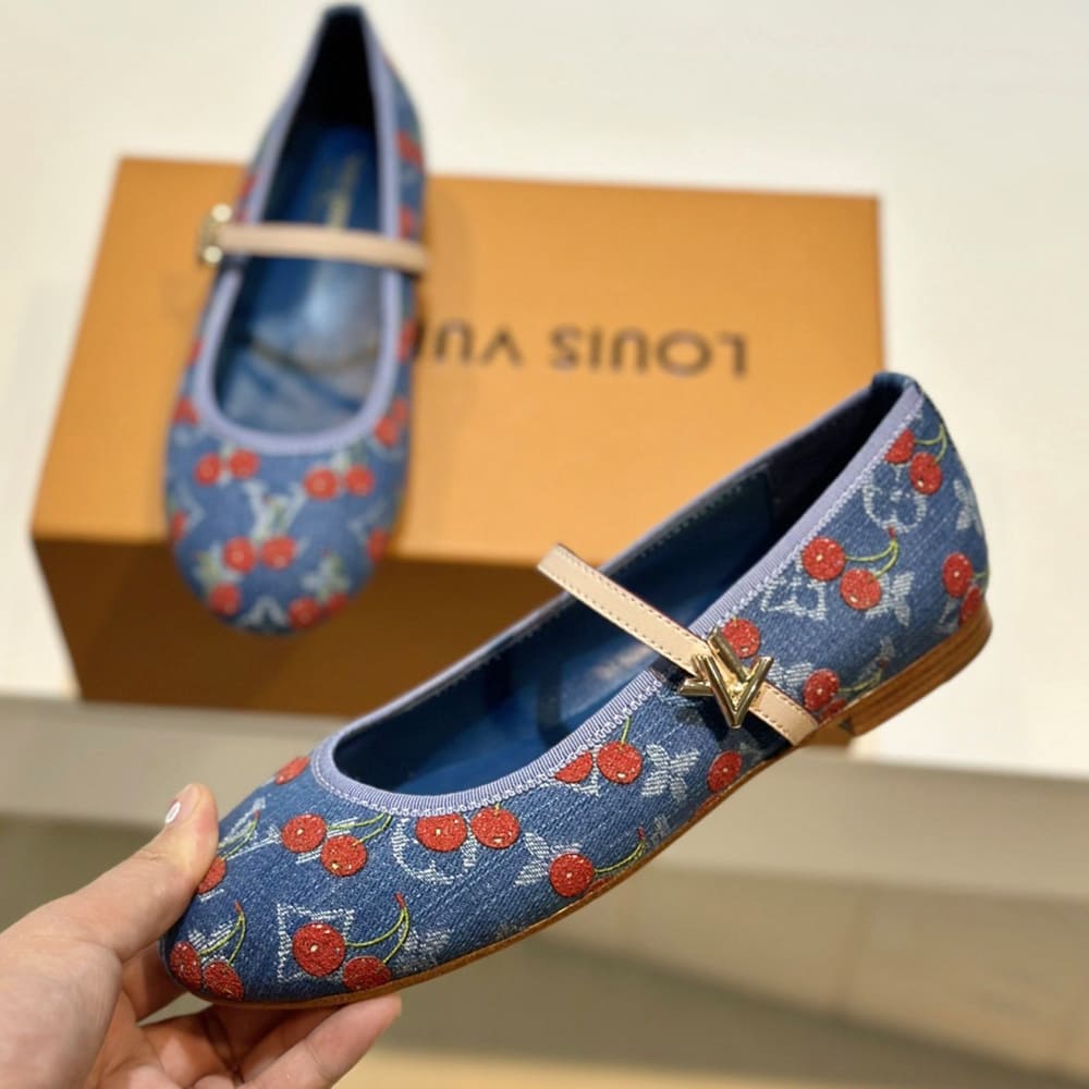 LV x TM Romy ballet flats