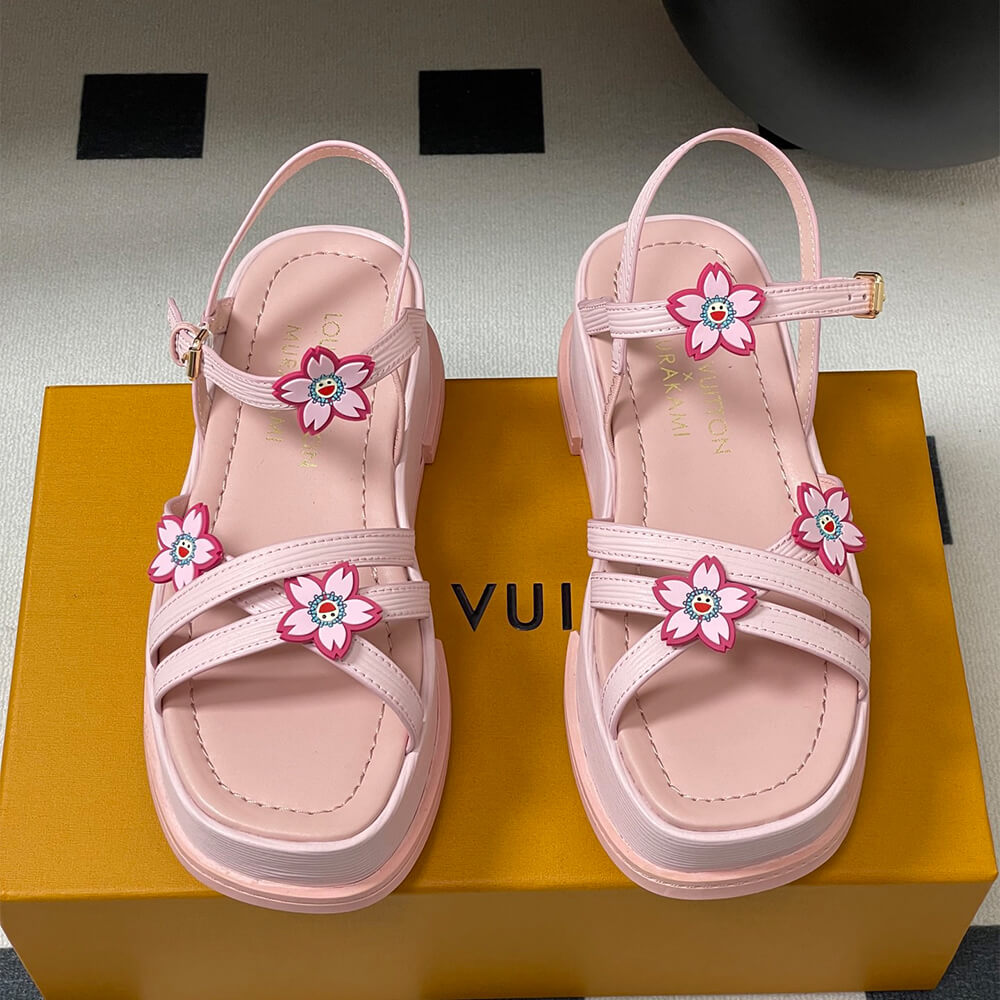 LV x TM Maya Platform Sandal