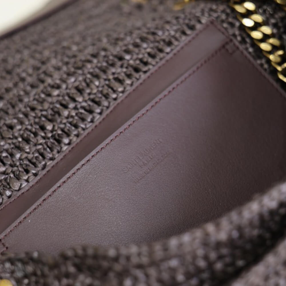 YSL NIKI medium in raffia(HIGH-END GRADE)