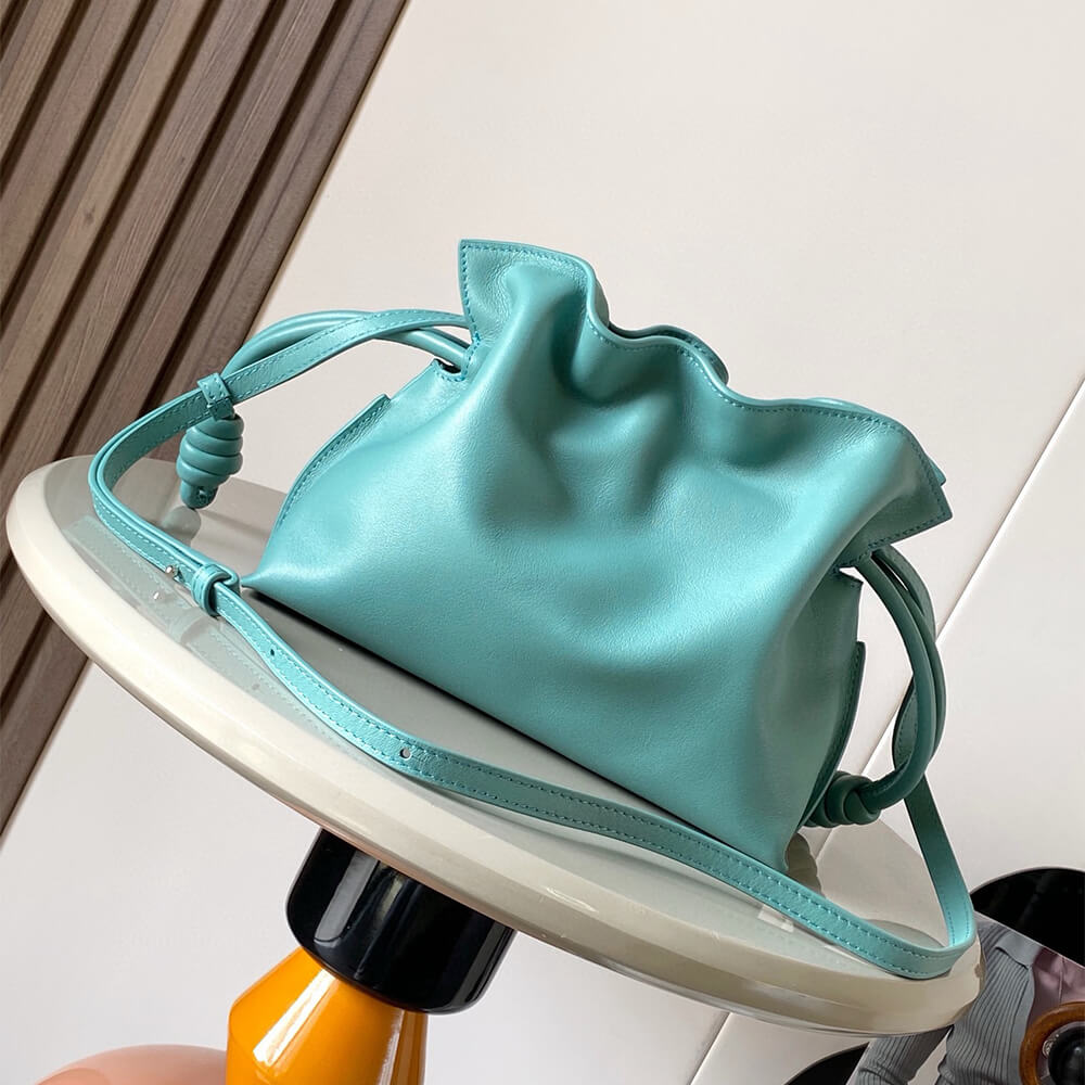 Loewe Mini Flamenco clutch in nappa calfskin(HIGH-END GRADE)