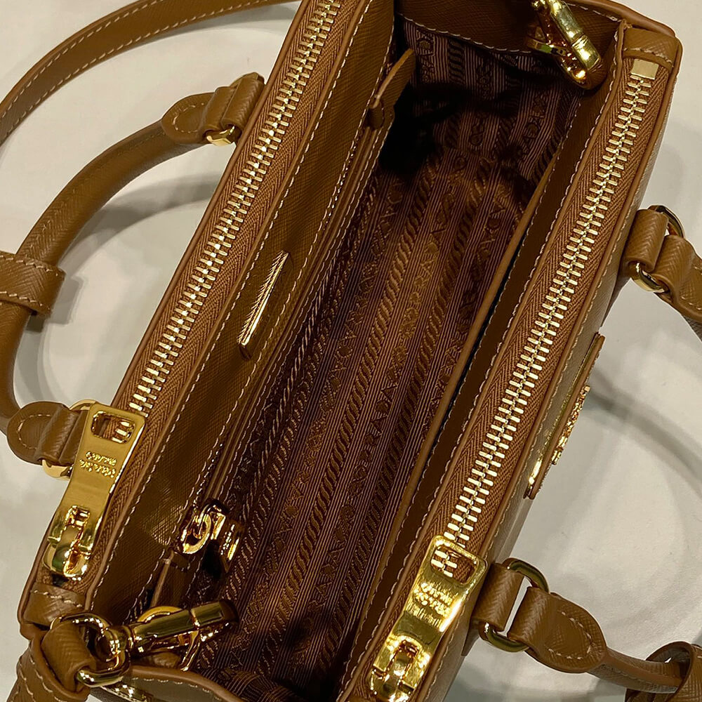 Prada Galleria Saffiano leather mini-bag(HIGH-END GRADE)