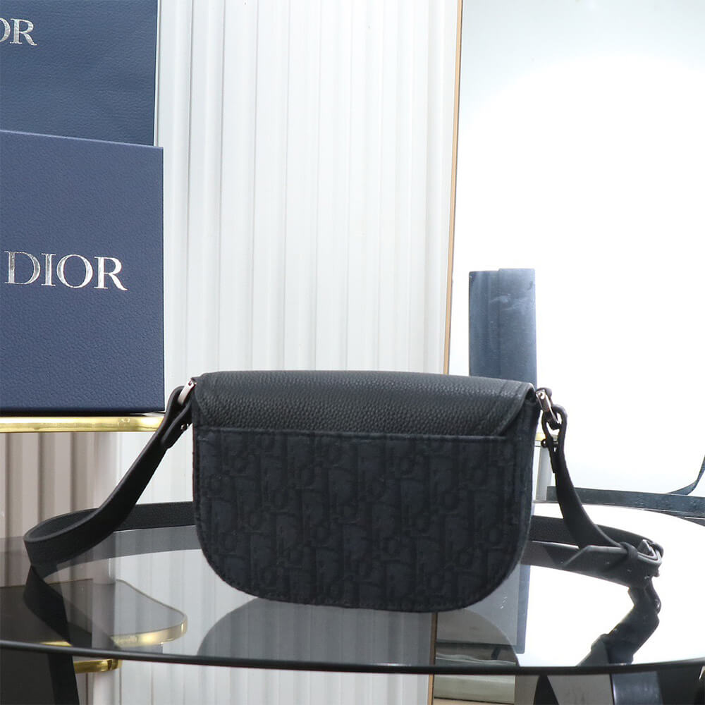 Dior Mini Saddle Messenger Bag with Flap