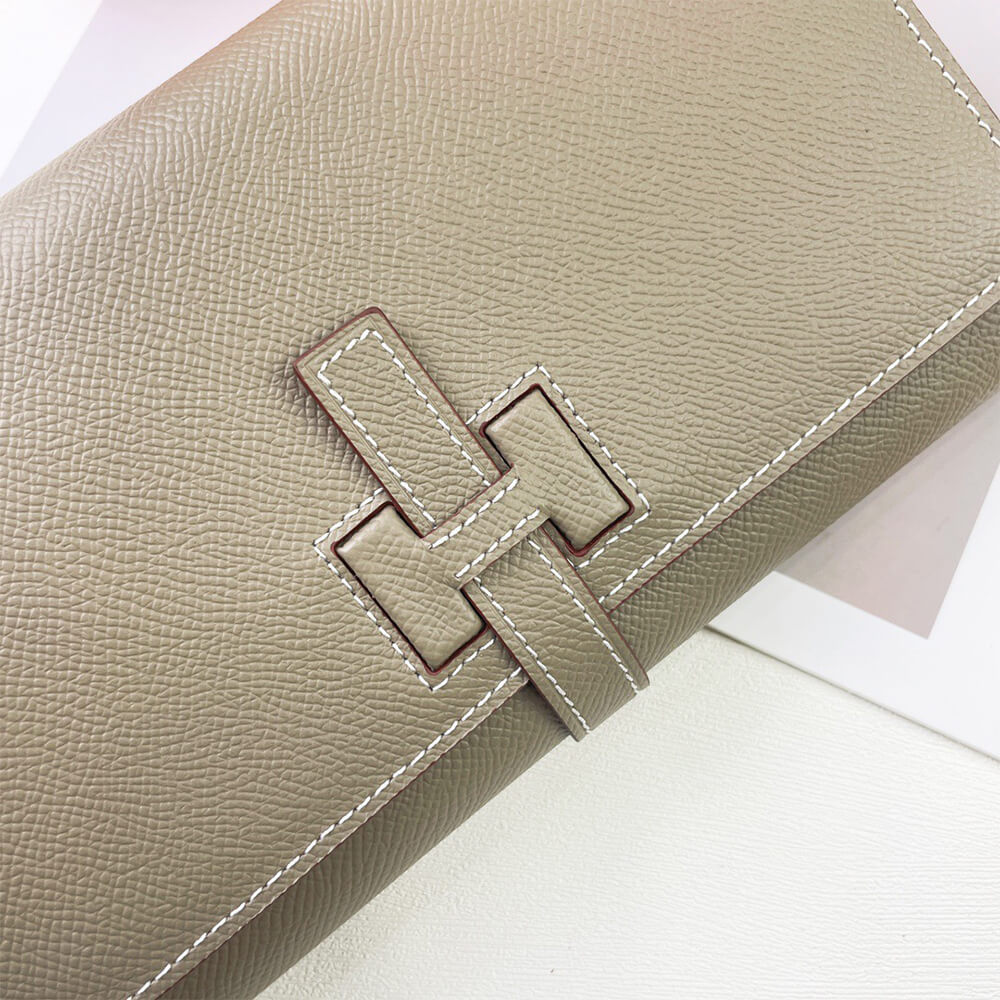 HERMES New H Passant Toutenmain wallet(HIGH-END GRADE)