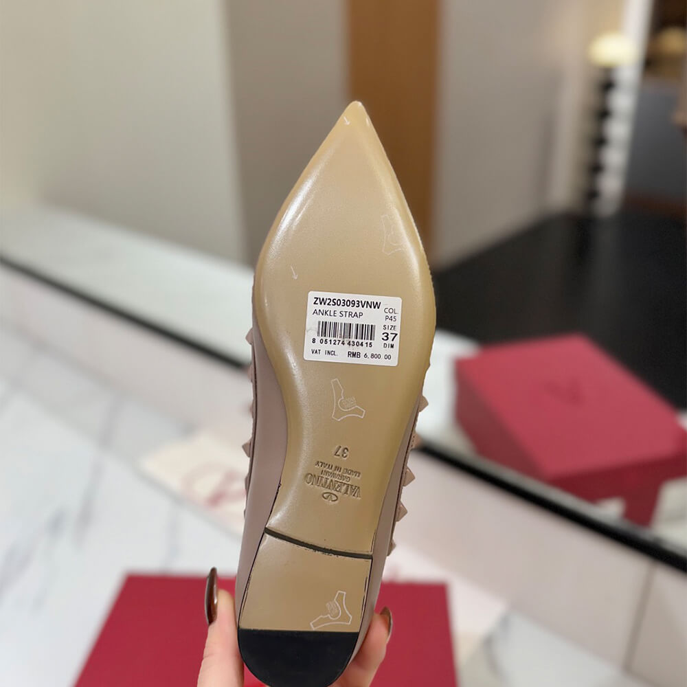 VALENTINO ROCKSTUD BALLET FLAT