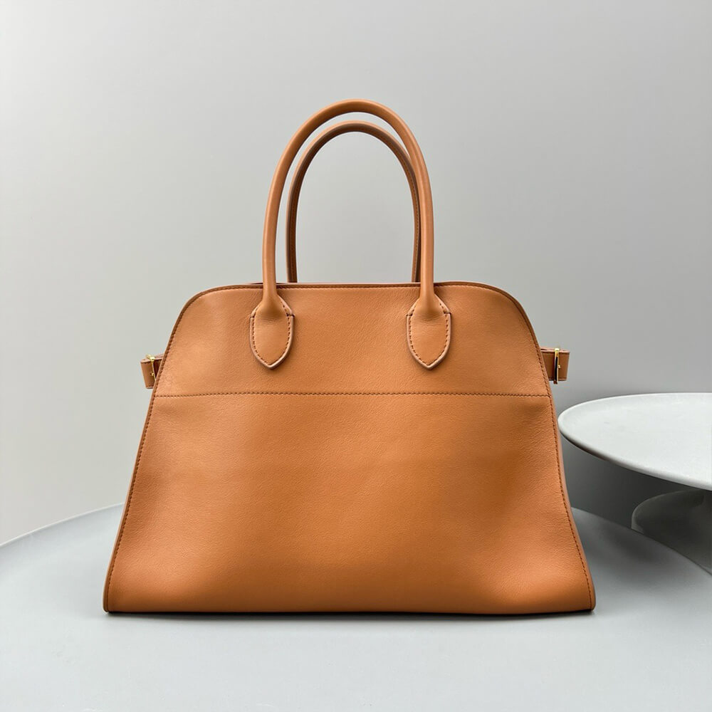 THE ROW  Soft Margaux 15 leather bag(High-end Grade)