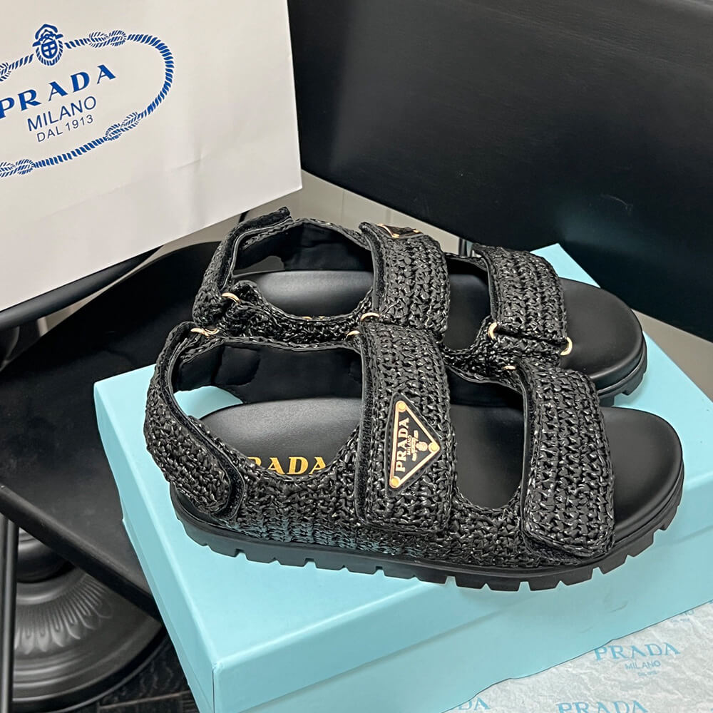 Prada Crochet sandals
