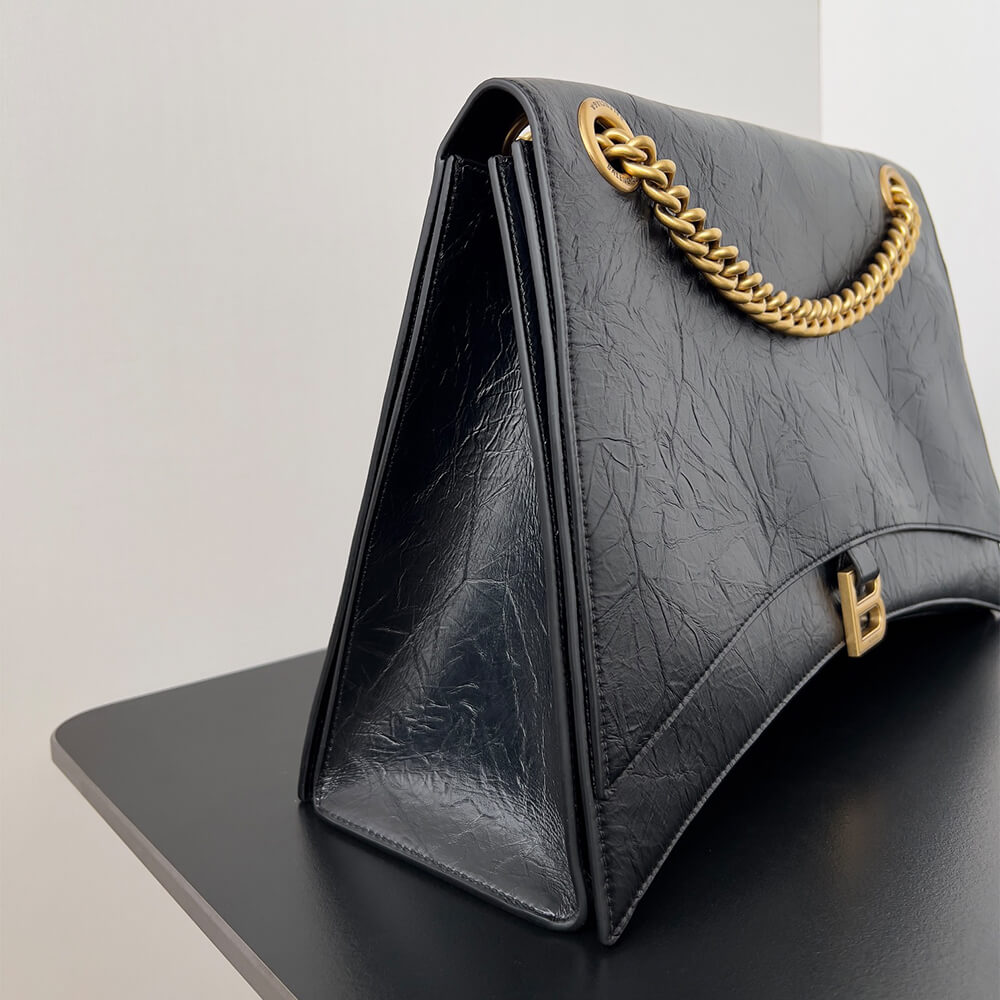 Balenciaga Women s Crush Chain Bag Large(HIGH-END GRADE)