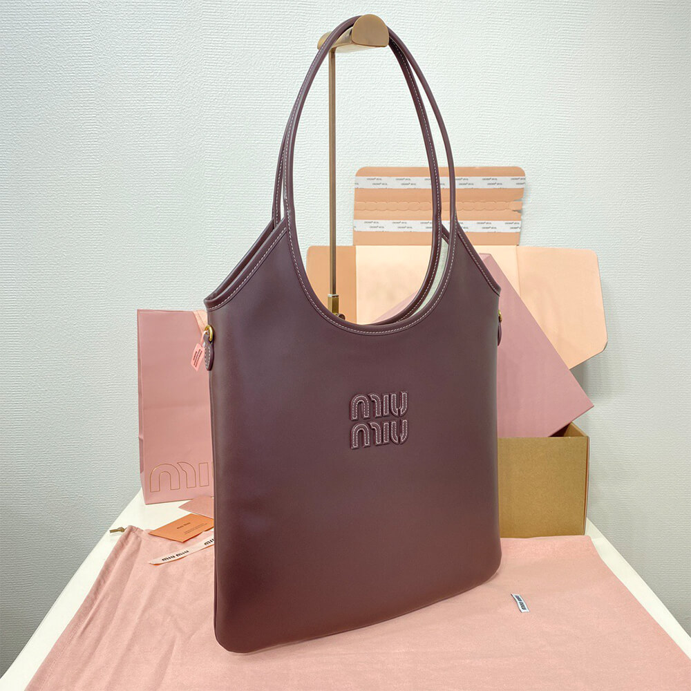 MIUMIU REGULAR IVY LEATHER BAG(HIGH-END GRADE)