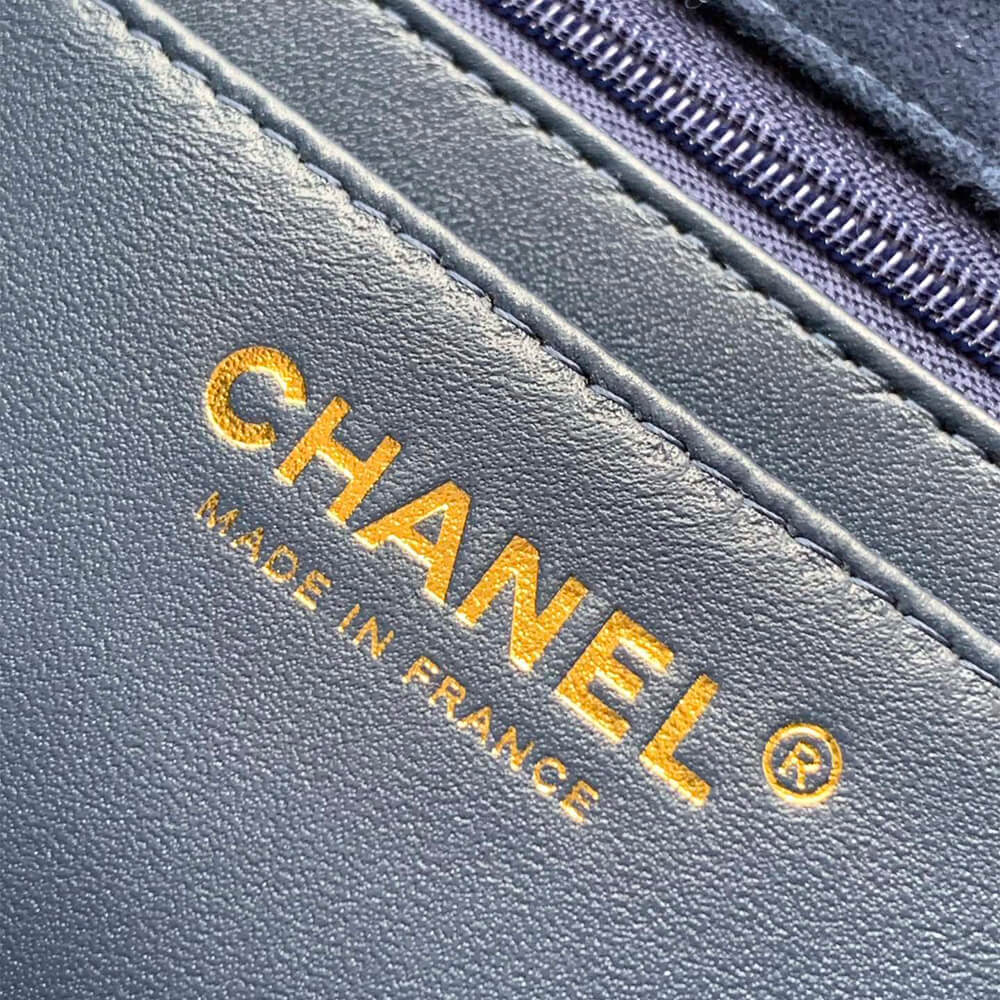 CHANEL SUEDE MINI FLAP BAG(HIGH-END GRADE)