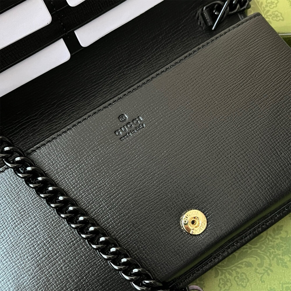 Gucci Horsebit 1955 Wallet With Chain Wallet(HIGH-END GRADE)