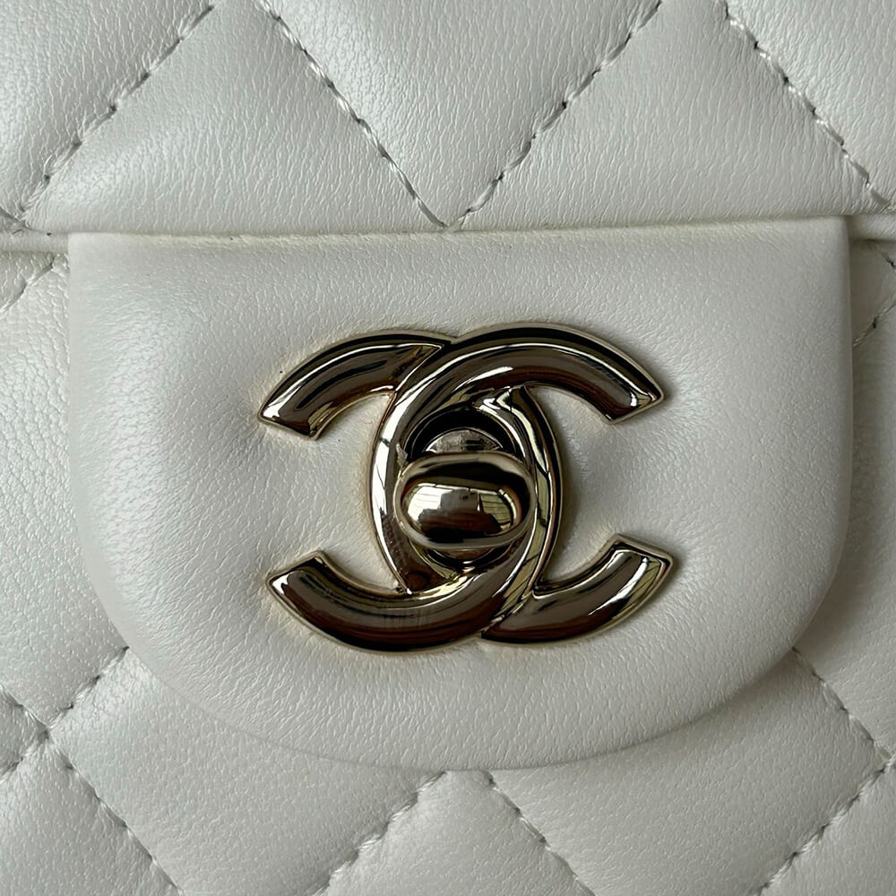CHANEL Mini Classic Handbag With Top Handle