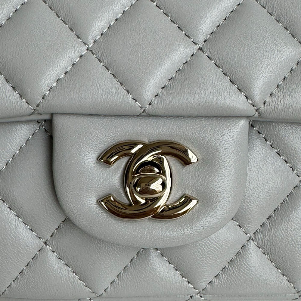 CHANEL Mini Classic Handbag With Top Handle