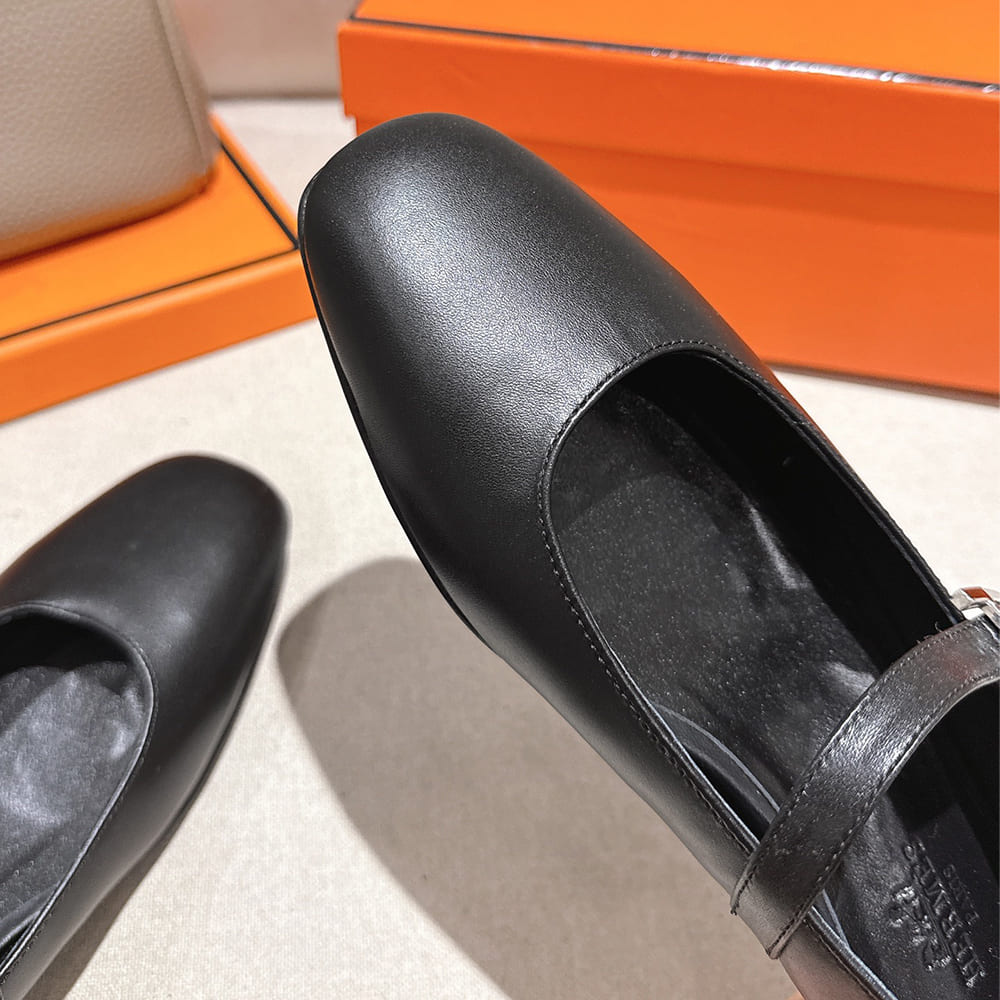 HERMES Jane ballet shoes