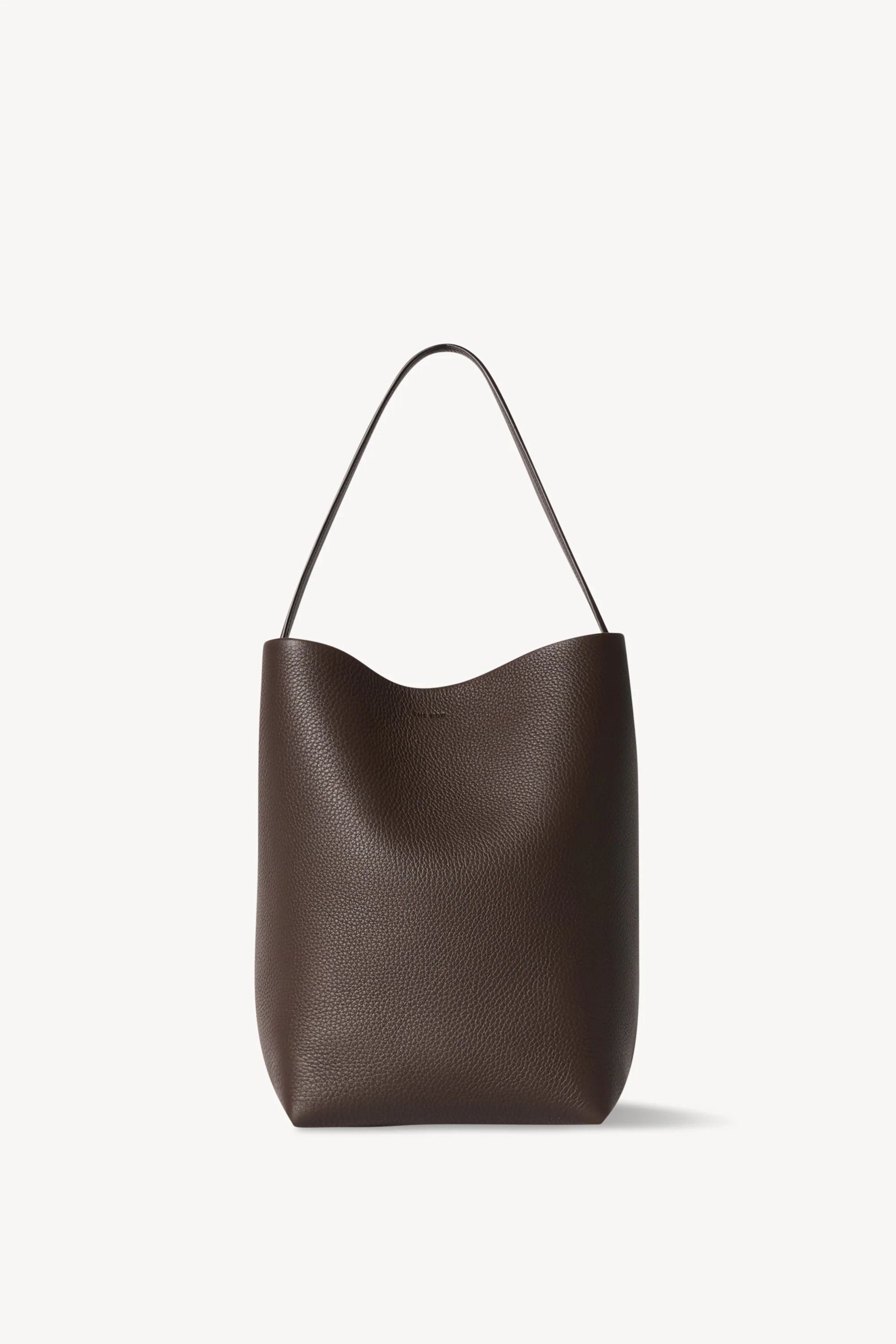 Medium N/S Park Tote Bag in Leather